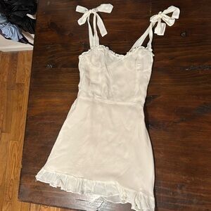 Reformation Christine Dress in White